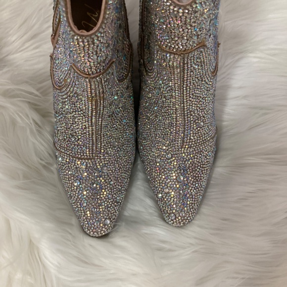 Matisse‎ - Harlow Western Ankle Boot Womens Size Multi Rhinestone NIBWT - Picture 4 of 5